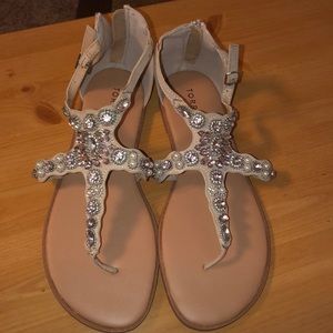 BRAND NEW Torrid Diamond Sandals // NEVER WORN